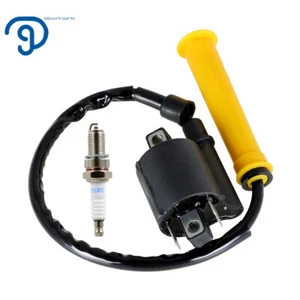 Ignition Coil & Spark Plug W/Cap For Honda Rancher 420 30510-HP5-601 2007-2013 - Picture 1 of 8
