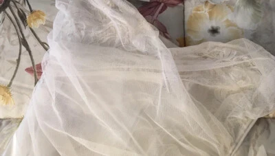 Body In Tulle E In Pizzo Bianco Foto 1 de 4