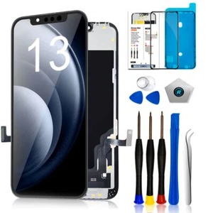 Display Für iPhone 13 Ersatz OLED LCD Bildschirm 3D Touch Screen Schwarz Set Kit - Bild 1 von 7