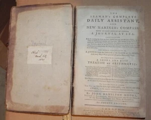 1700's antique navigation from London to st Marrys - Picture 1 of 11