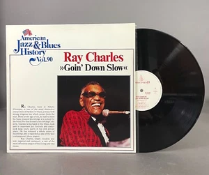 RAY CHARLES 'GOIN' DOWN SLOW GERMANY LP TOBACCO ROAD B / 2590 ULTRASONIC CLEAN! - Picture 1 of 4