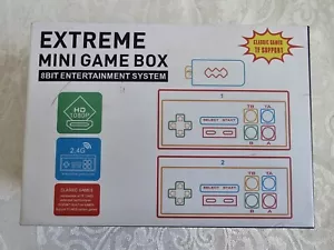 EXTREME Mini Video Game Box HD 1080P 2.4G Wireless for 8BIT Plug & Play - E1219 - Picture 1 of 5