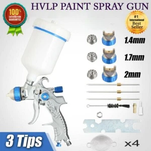 New HVLP Top Kits Set Professional Air Spray Gun Paint Car Auto Painting Gravity - Picture 1 of 8
