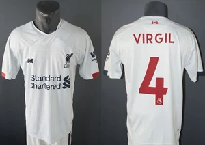 Liverpool Virgil Van Dijk Jersey 2019/2020 Away Football Soccer Shirt Men Size M - Picture 1 of 6