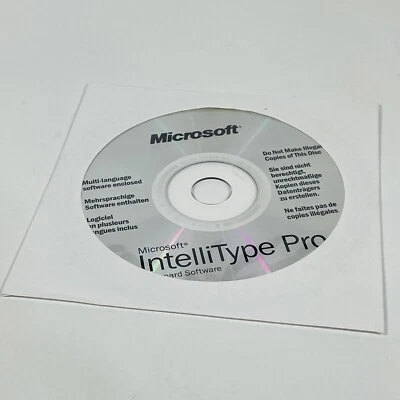 Microsoft IntelliType Pro Keyboard Software CD - Image 1 of 2
