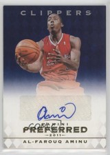 2011-12 Panini Preferred Blue /49 Al-Farouq Aminu #292 Auto