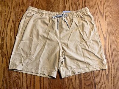 Pantalones cortos de natación TACKLE & TIDES beige para hombre (7"" entrepierna) L XL 2XL UPF 50 NUEVOS CON ETIQUETAS Foto 1 de 4