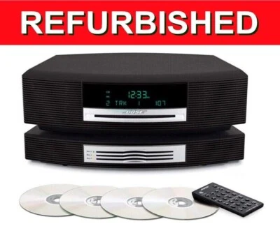 Refurbished Bose Wave Music System III + Multi-CD Changer Graphite Grey Series 3 - Image 1 of 3