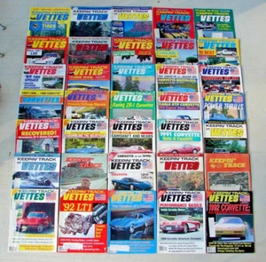 Keepin' Track of Vettes magazine lot of 35 issues Corvettes Vintage - Picture 1 of 12