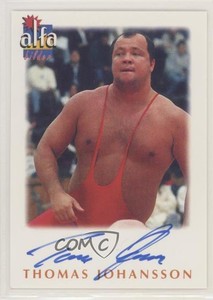 1997 Alfabilder Alfa Stars Auto /2000 Thomas Johansson #84 Auto