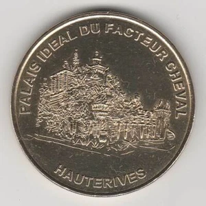 A 2002 TOKEN MEDAILLE MONNAIE DE PARIS -- 26 390 N°1 PALAIS IDEAL FACTEUR CHEVAL - Picture 1 of 2