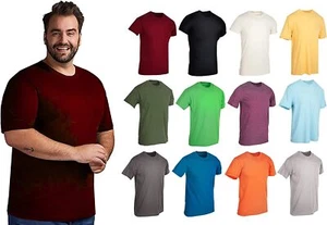 24 Pack BILLIONHATS Mens Cotton Short Sleeve Lightweight T-Shirts, Tees ( 3XL) - Picture 1 of 7