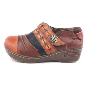 L' Artiste by Spring Step Sherbet Slip on Clog Shoes EUR 38 Womens Size 7.5-8 - Picture 1 of 16