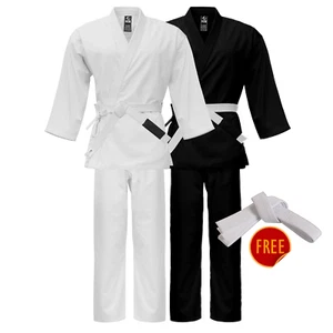 Uniforme Karate - Leggera Bambini Adulti Karate Gi - (Cintura Inclusa) - Foto 1 di 36