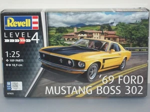 Revell 1/25 Scale '69 Ford Mustang Boss 302 - Factory Sealed - Picture 1 of 1