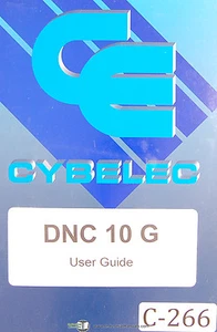 Cybelec SA DNC 10 G, User's Guide and Programming Manual 1997 - Picture 1 of 6