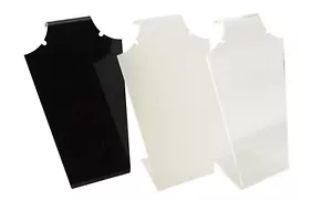 Juwelier Acryl Halskette Anhänger Kette Display Büste Schmuck Display Zubehör - Bild 1 von 4