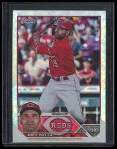 JOEY VOTTO 2023 Topps Chrome Baseball Reds SP LogoFractor Edition Refractor #190 - Picture 1 of 2