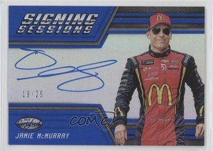 2018 Certified Signing Sessions Blue /25 Jamie McMurray #SS-JM Auto