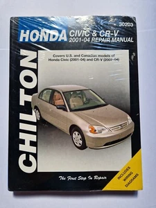 Chilton Repair Manual CH Honda Civic und CRV 2001 - 2004 C30203 - Picture 1 of 2