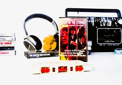 Rolling Stones: Story of The Stones, Part 1 (1983 K-Tel OCE 1201) Cassette Tape - Image 1 of 4