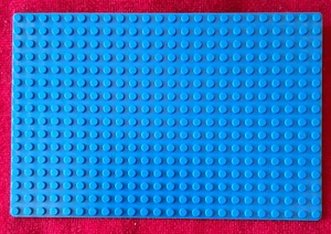 Lego Platte 16x24 blau 3867 Grundplatte Bauplatte Zubehör 6249 6254 1788 - Bild 1 von 1