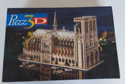 Notre Dame 3D Jigsaw Puzzle MB Hasbro 952 pieces - Immagine 1 di 4