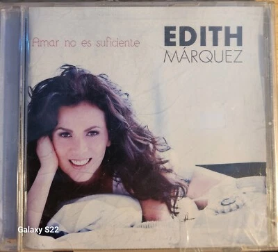 EDITH MARQUEZ - AMAR NO ES SUFICIENTE (2011 CD) - Imagem 1 de 4