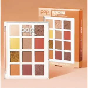 POP Beauty LIGHTSHOW PALETTE | FIRE FIT-12 Shades, Matte,Metallic,Satin,Glitter - Picture 1 of 7