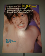High Times Magazine #58 June 1980 Mick Jagger, LSD Dr Albert Hoffmann