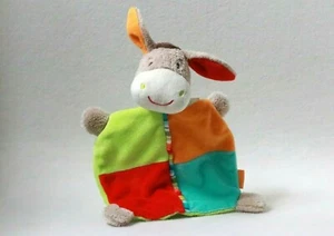 Babydream Esel bunt Rossmann Schnuffeltuch Schmusetuch Kuscheltuch (T192) - Bild 1 von 1