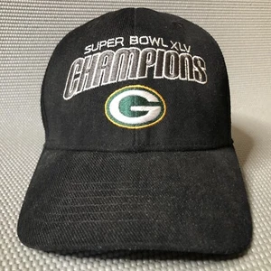Vintage Green Bay Packers Football NFL Cap - Super Bowl XLV Champions Hat 2011 - Picture 1 of 8