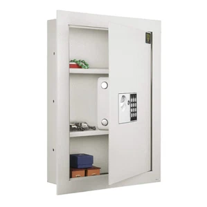 Flat Electronic Wall Safe Office Home Large Hidden Security Storage Pistol Vault - Picture 1 of 9