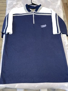 Vintage Funky Menace Skater 90s Xl Shirt/ Rare/ Navy Blue/ White/ Gray - Picture 1 of 10