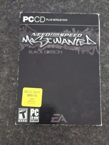 Need for Speed Most Wanted Black Edition (PC, 2005) Vg Game - Picture 1 of 12
