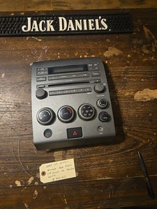 2004 to 2005 Nissan Armada Bose Radio CD Player A/C Climate Control OEM s2832 DG - Bild 1 von 5