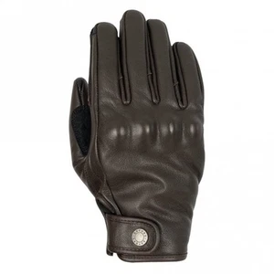Guantes de moto Oxford de cuero Henlow para hombre (marrón) - Imagen 1 de 2