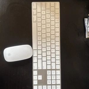 Apple Magic Keyboard A1843 and mouse A1657 - Picture 1 of 2