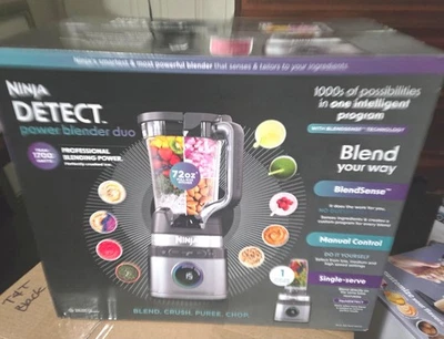 Ninja Detect Duo Power Blender + Personal Single-Serve, Blend Sense Technology, - Image 1 of 4
