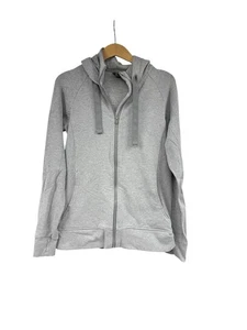 Eddie Bauer grau grey Full Zip Hoodie Wandern Training Schicht dick schön M Tall - Bild 1 von 6