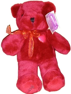 Birthstone Bears Teddy Bear Garnet January W/Tag By Toy Works - Picture 1 of 2