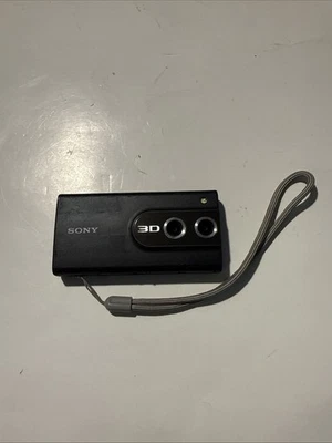 Sony Bloggie MHS-FS3 3D Mobile HD Snap Camera Black Untested May Need Battery - Image 1 of 4