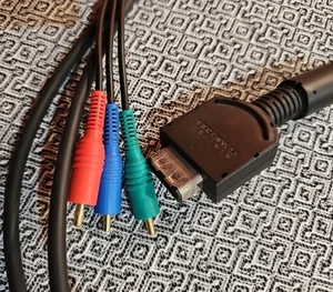 **EXTREMELY RARE** GENUINE Nintendo GameCube Component AV Cord Cable YPbPr - Picture 1 of 12