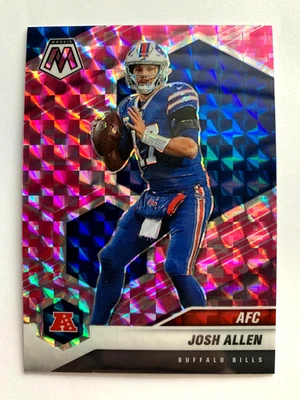 2021 JOSH ALLEN MOSAIC PINK #227 - Image 1 of 2