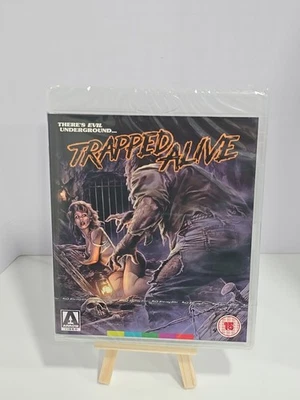 TRAPPED ALIVE Arrow Video ( Blu-ray ) Brand New Factory Sealed Horror Gore  - Image 1 of 4