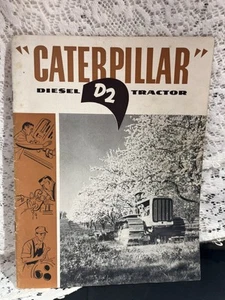 1951 Caterpillar D2 Diesel Tractor Brochure - Picture 1 of 5