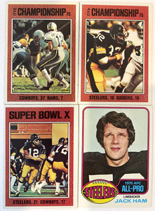 1976 Topps Football Cards #261-528 - HOF Stars RC - Pick Singles