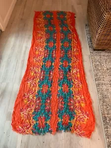 Torino Multicolor Sheer Women's Long Neck Scarf 76" and 34" wide. - Picture 1 of 5