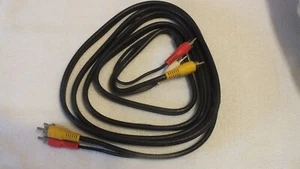 Composite Audio Video AV Red Yellow White Cable for DVD VCR Player to TV Cord - Picture 1 of 1