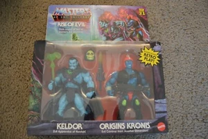 Brand New Masters Of The Universe Origins Keldor AND Kronis Rise Of Evil 2 Pack - Picture 1 of 3